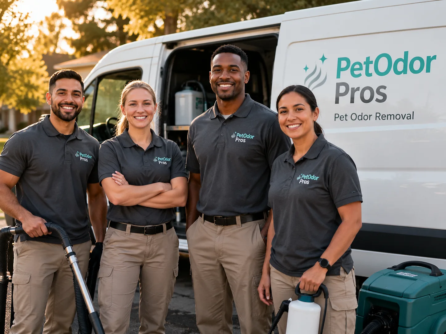 Pet Odor Removal team serving Engadine, MI
